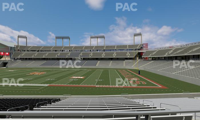 TDECU Stadium - Section 104 Seat View