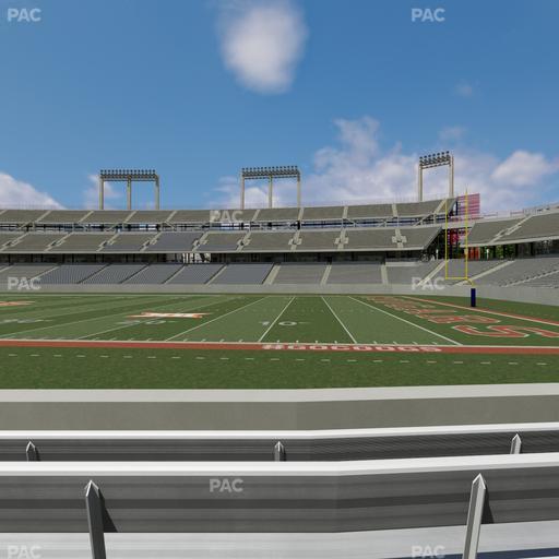 TDECU Stadium - Section 104 Seat View