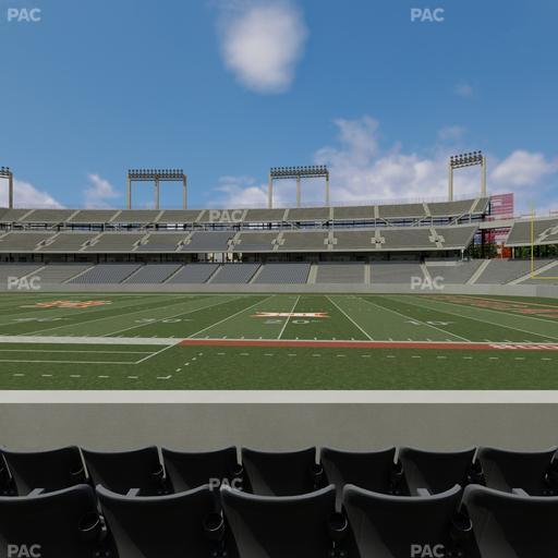TDECU Stadium - Section 105 Seat View