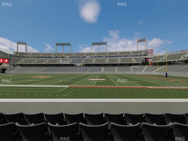 TDECU Stadium - Section 105 Seat View
