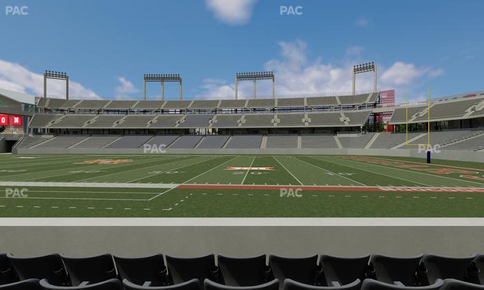 TDECU Stadium - Section 105 Seat View