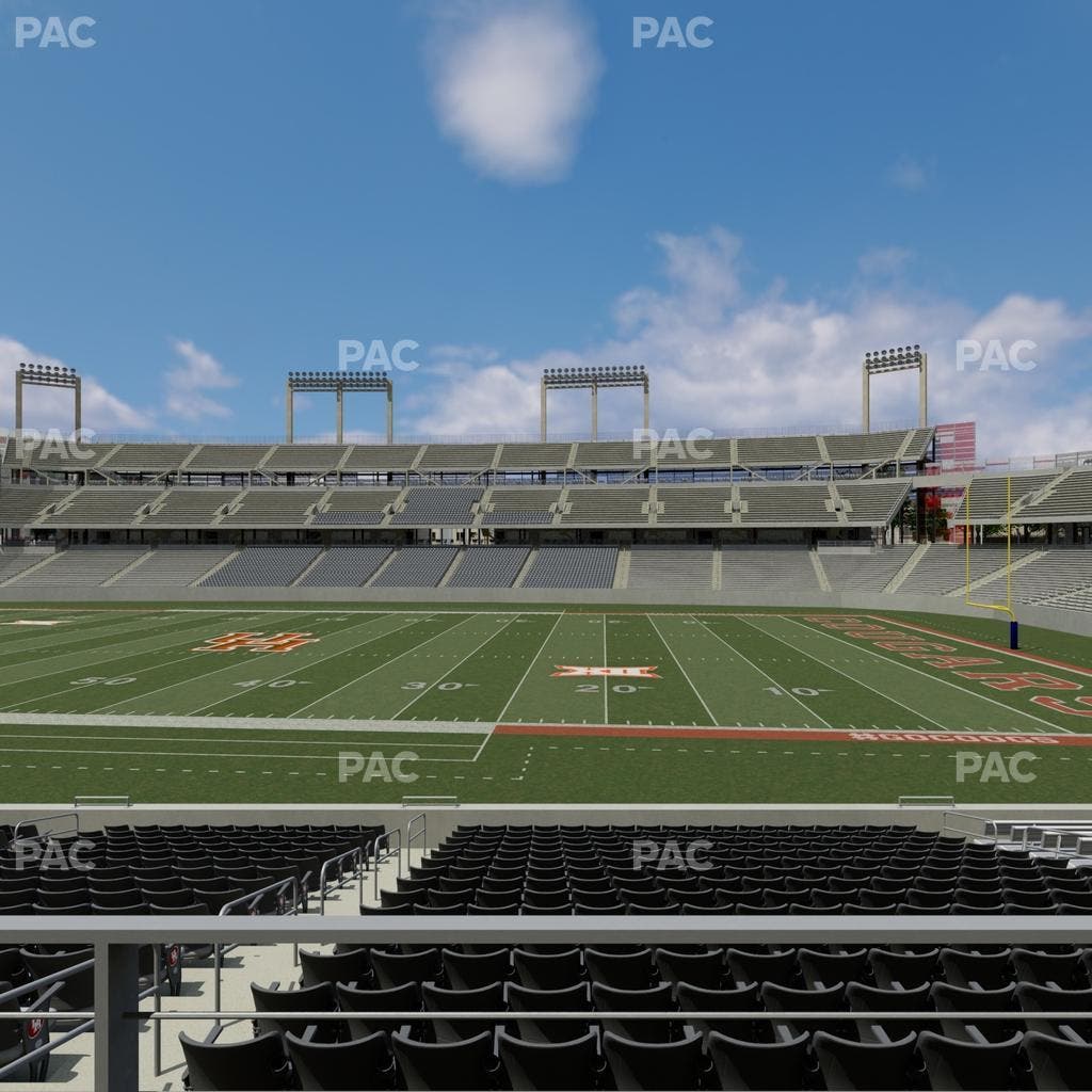 TDECU Stadium - Section 105 Seat View
