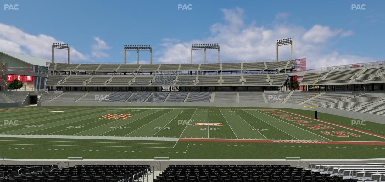 TDECU Stadium - Section 105 Seat View