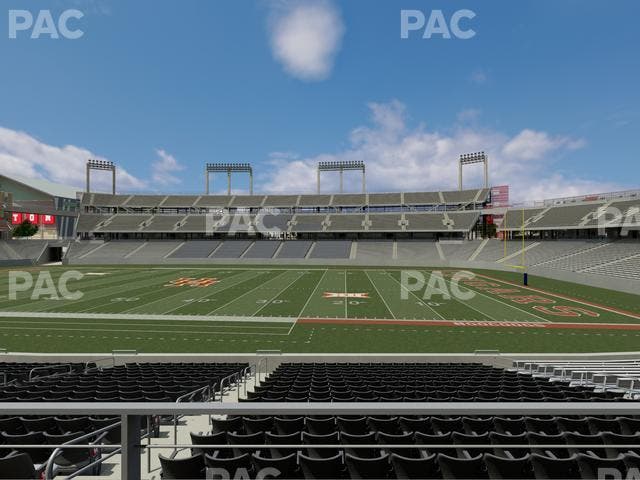 TDECU Stadium - Section 105 Seat View