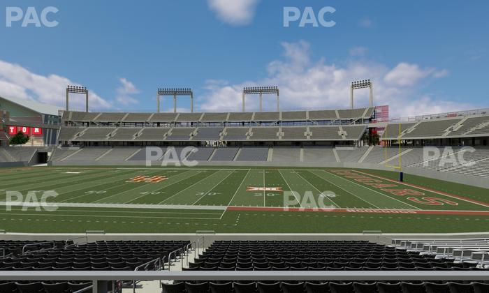 TDECU Stadium - Section 105 Seat View