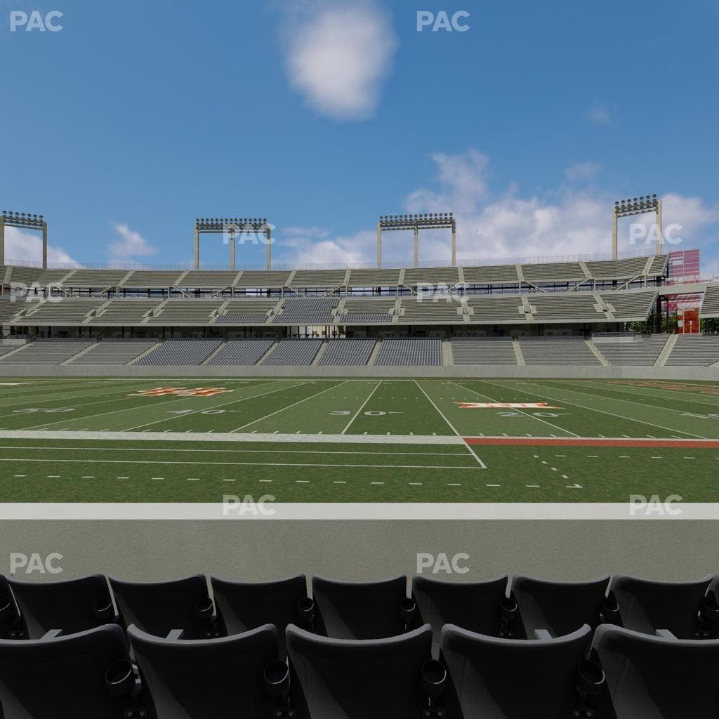 TDECU Stadium - Section 106 Seat View