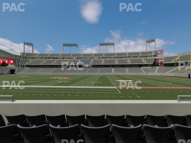 TDECU Stadium - Section 106 Seat View