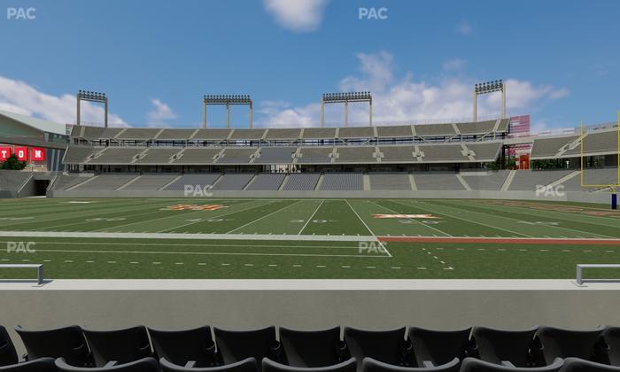 TDECU Stadium - Section 106 Seat View
