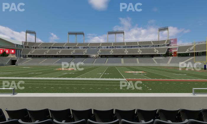 TDECU Stadium - Section 106 Seat View