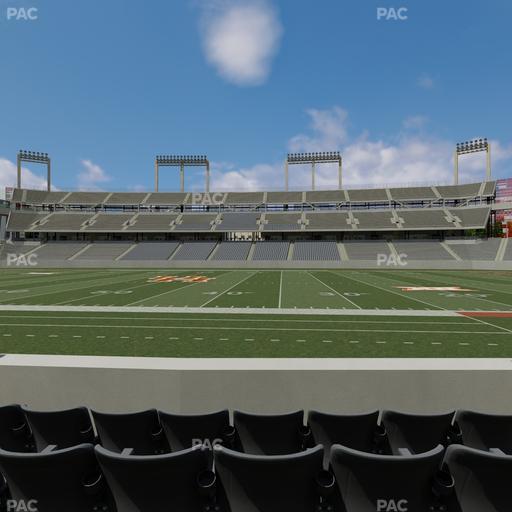TDECU Stadium - Section 107 Seat View