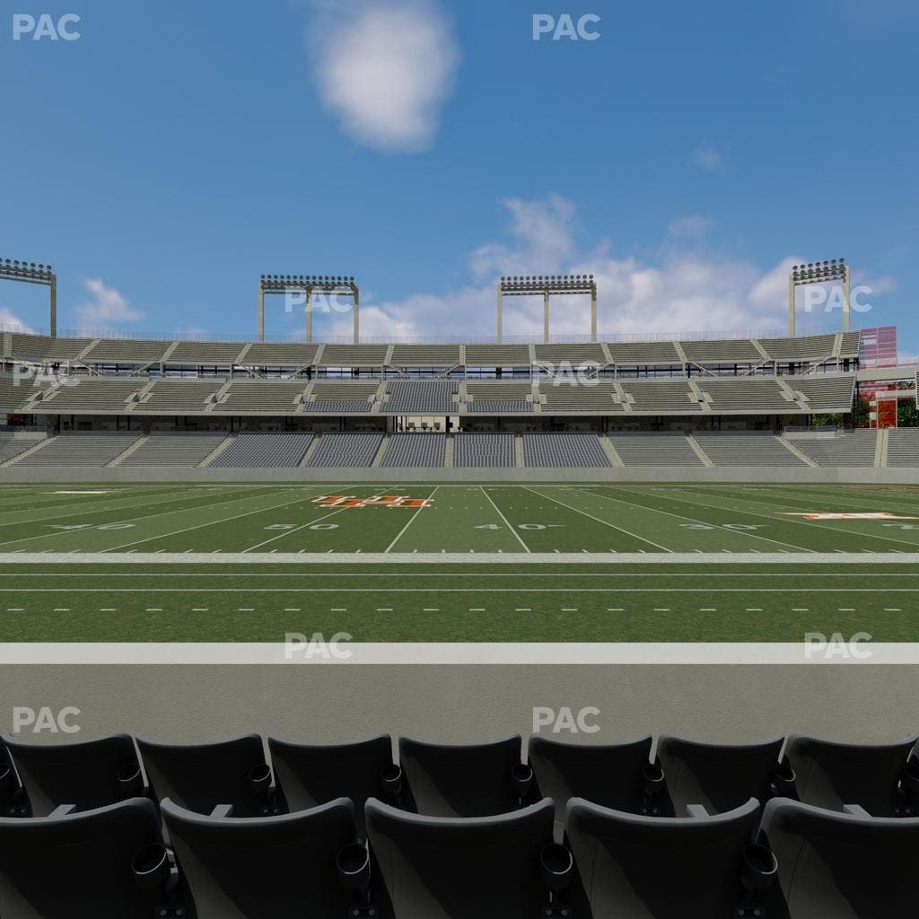 TDECU Stadium - Section 108 Seat View