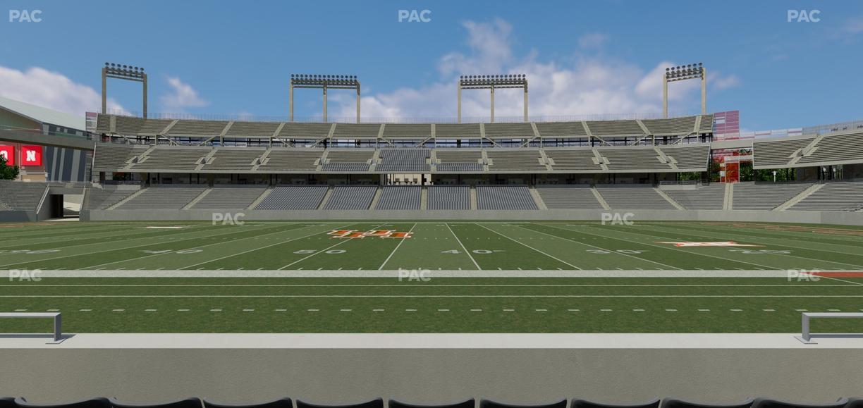 TDECU Stadium - Section 108 Seat View
