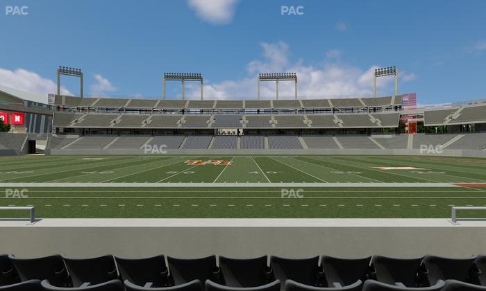 TDECU Stadium - Section 108 Seat View