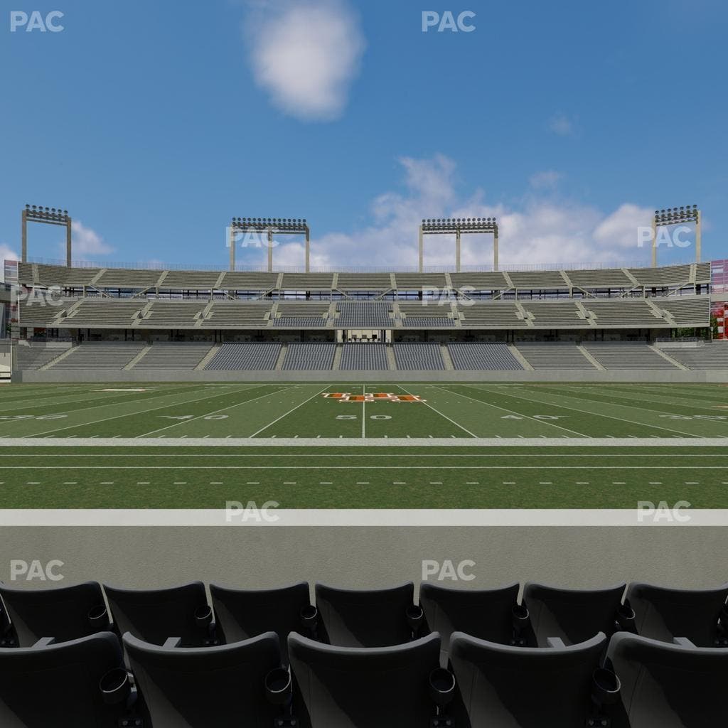 TDECU Stadium - Section 109 Seat View