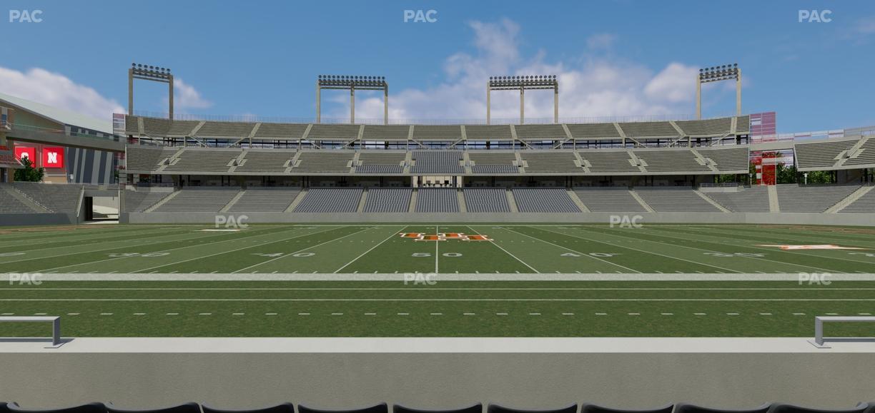 TDECU Stadium - Section 109 Seat View