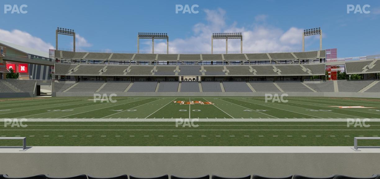 TDECU Stadium - Section 109 Seat View