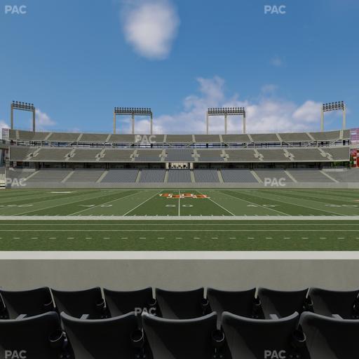 TDECU Stadium - Section 109 Seat View