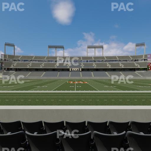 TDECU Stadium - Section 109 Seat View