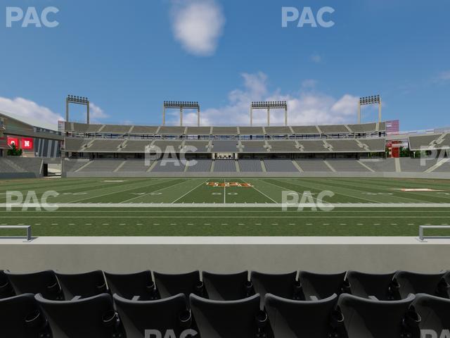TDECU Stadium - Section 109 Seat View
