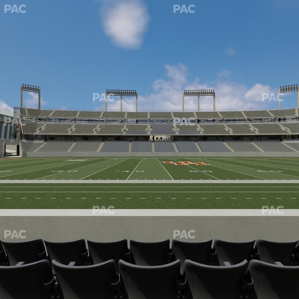 TDECU Stadium - Section 110 Seat View