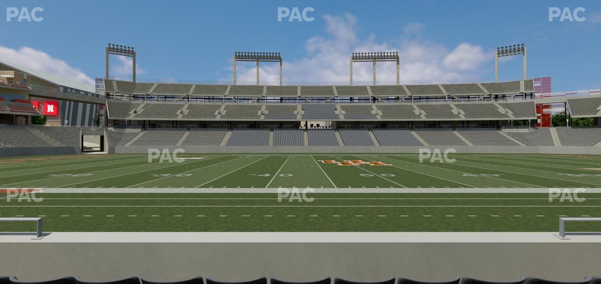 TDECU Stadium - Section 110 Seat View