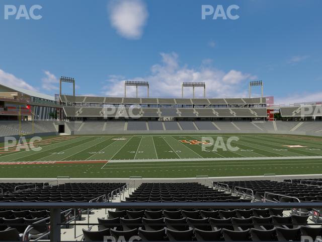TDECU Stadium - Section 111 Seat View