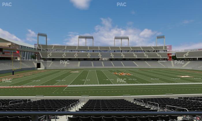 TDECU Stadium - Section 111 Seat View