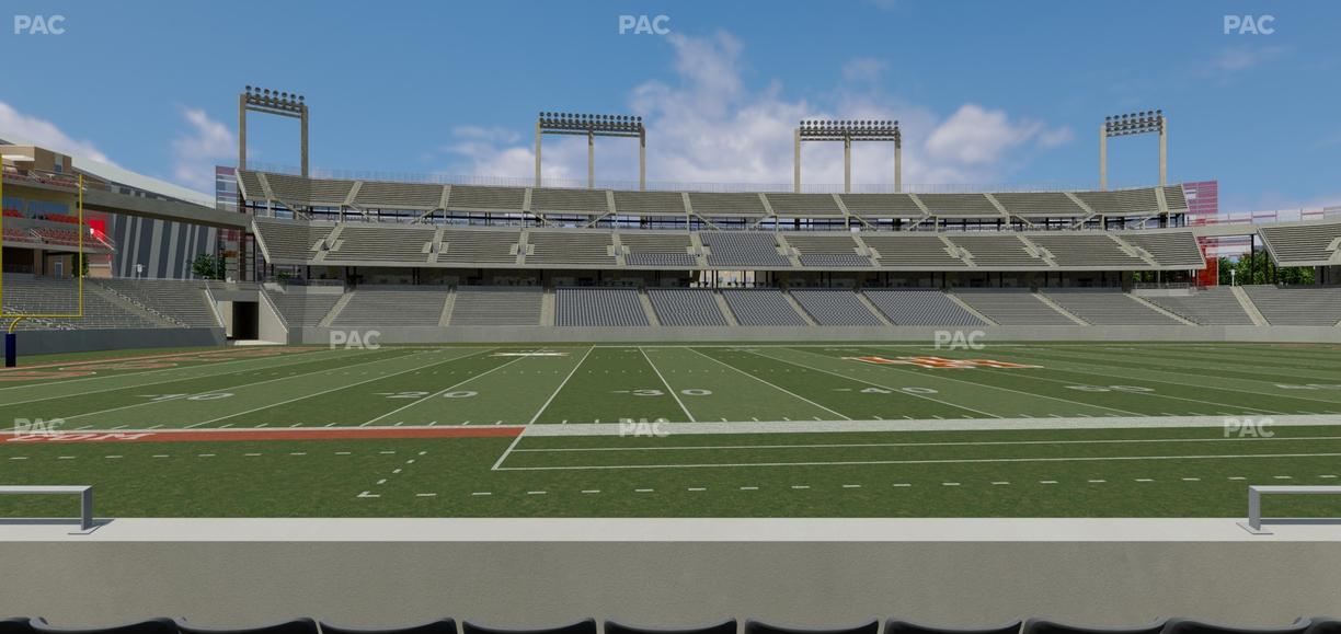 TDECU Stadium - Section 112 Seat View