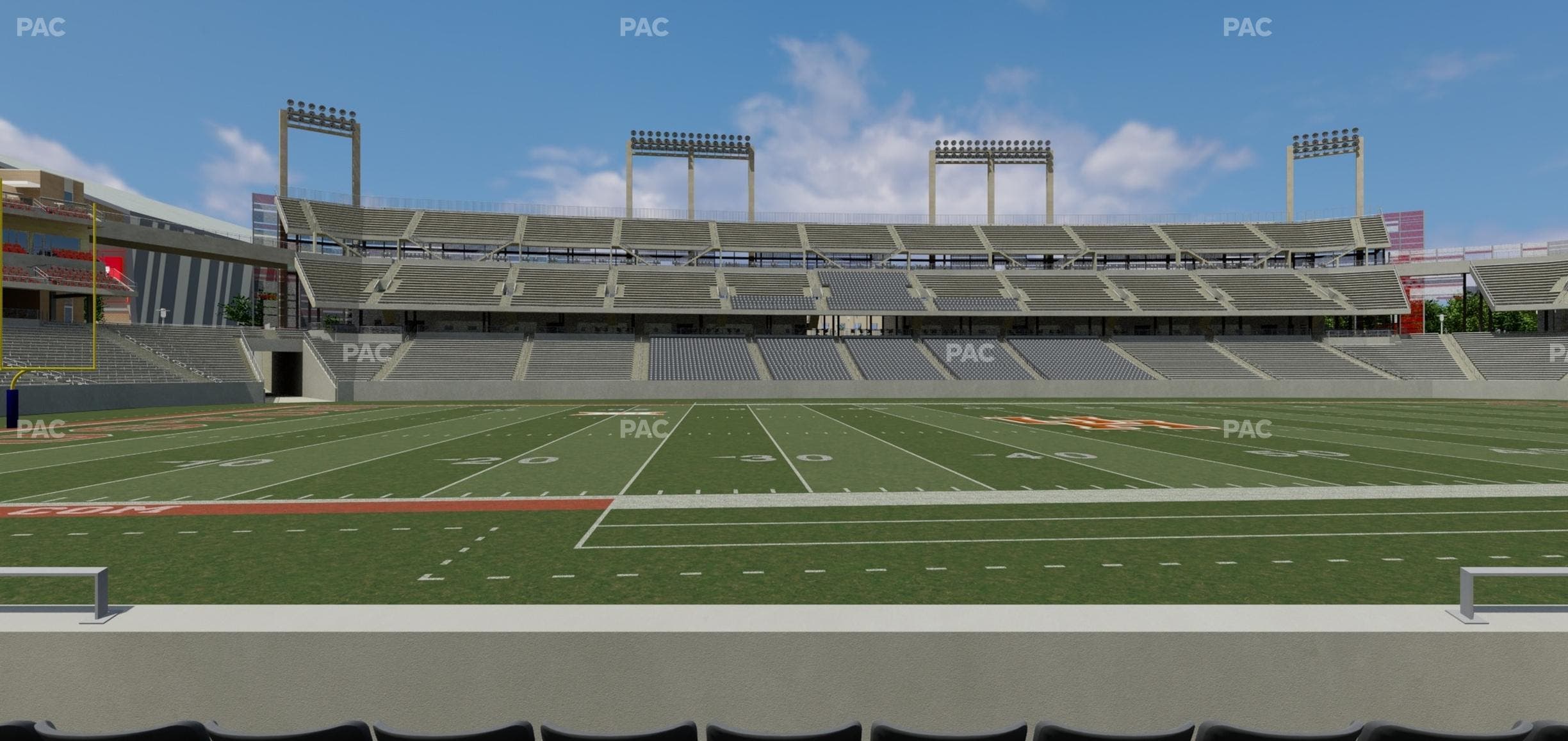 TDECU Stadium - Section 112 Seat View