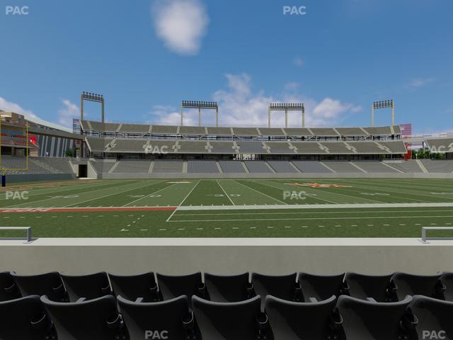 TDECU Stadium - Section 112 Seat View