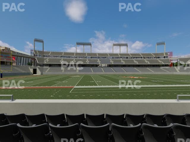 TDECU Stadium - Section 112 Seat View