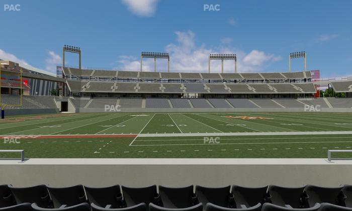 TDECU Stadium - Section 112 Seat View