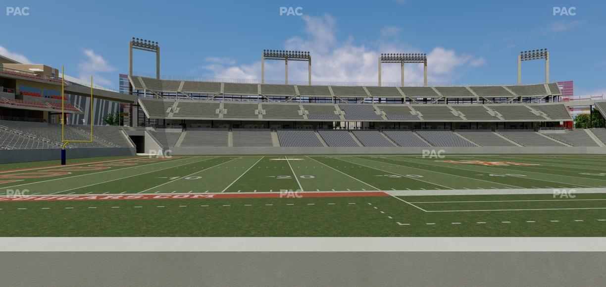 TDECU Stadium - Section 113 Seat View