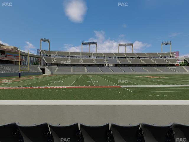 TDECU Stadium - Section 113 Seat View