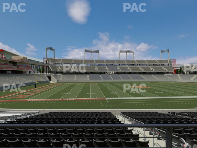TDECU Stadium - Section 113 Seat View