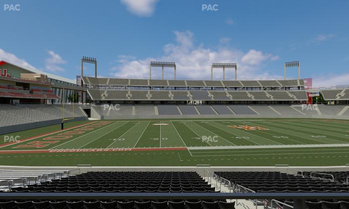 TDECU Stadium - Section 113 Seat View