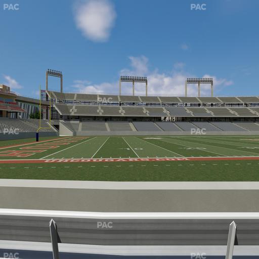 TDECU Stadium - Section 114 Seat View