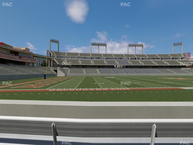 TDECU Stadium - Section 114 Seat View