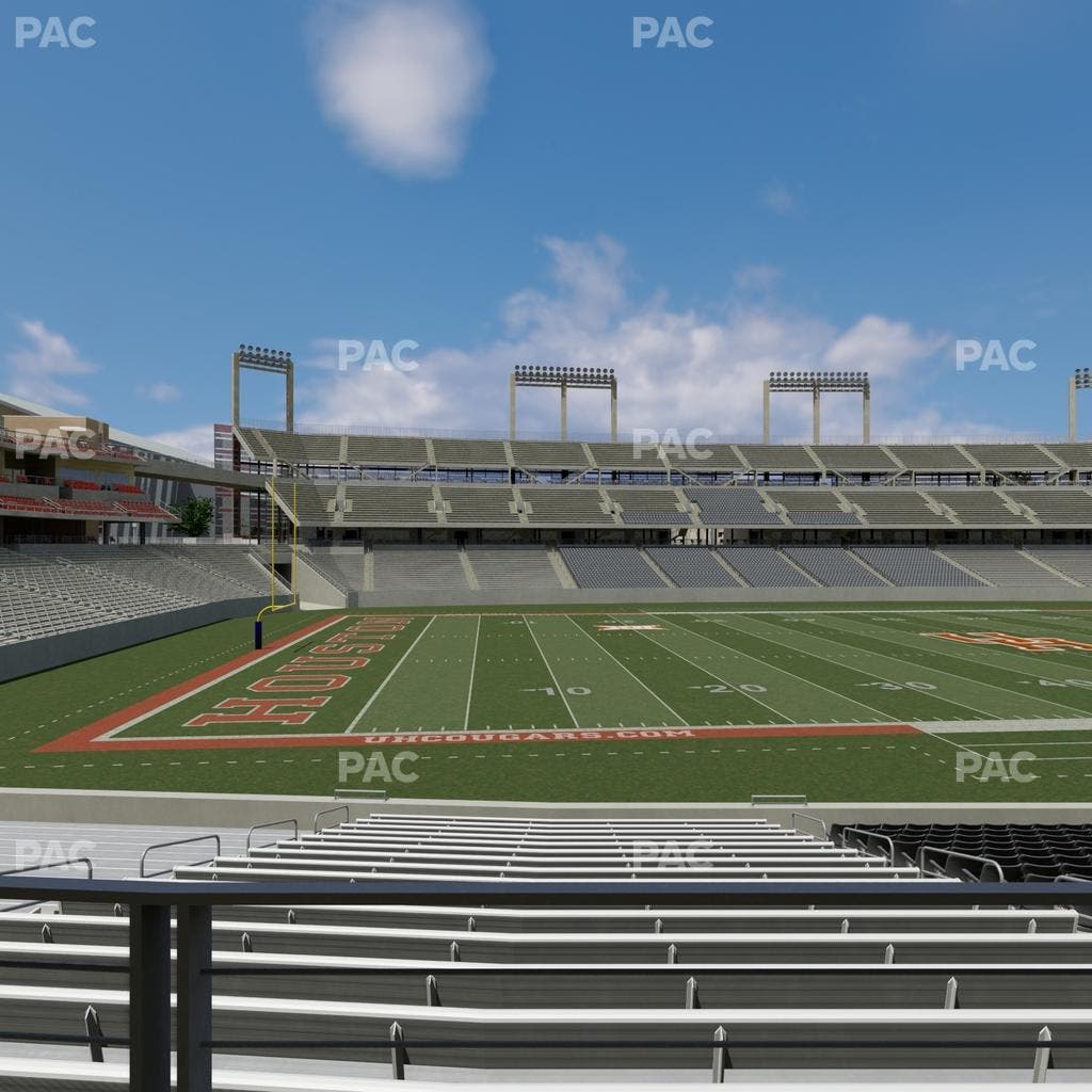 TDECU Stadium - Section 114 Seat View