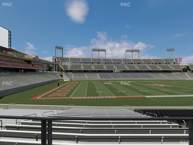 TDECU Stadium - Section 114 Seat View