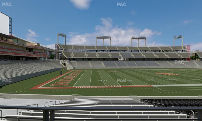 TDECU Stadium - Section 114 Seat View