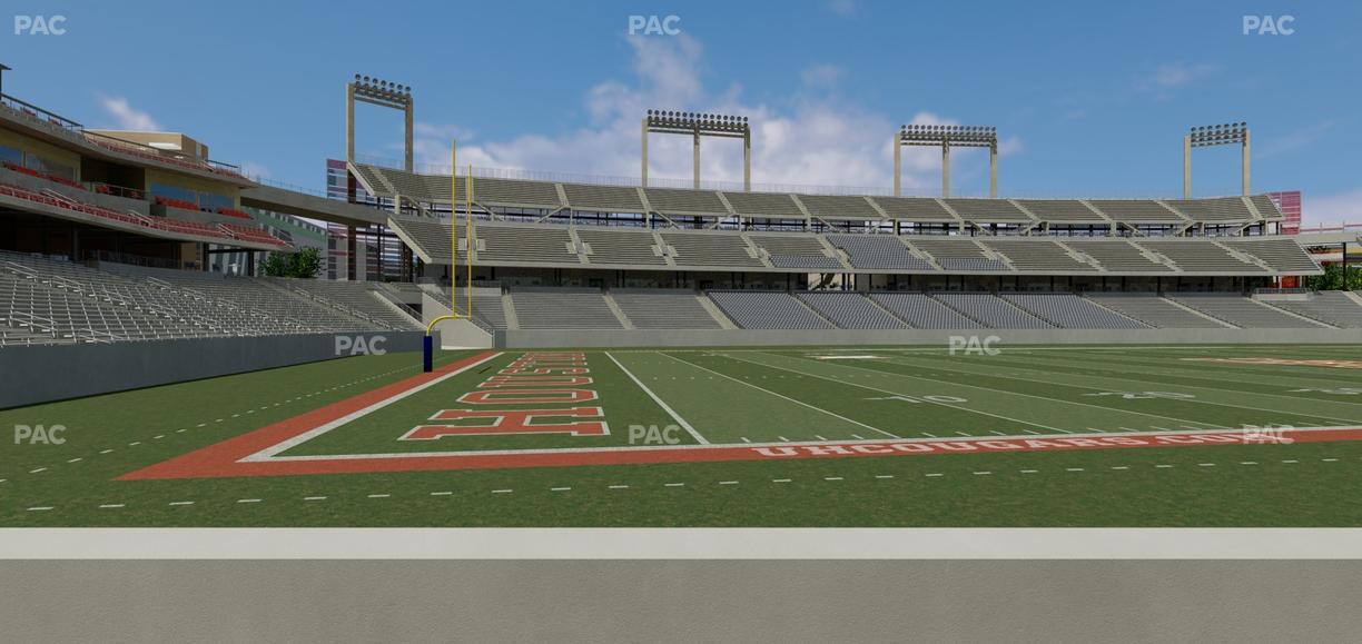 TDECU Stadium - Section 115 Seat View
