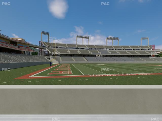 TDECU Stadium - Section 115 Seat View