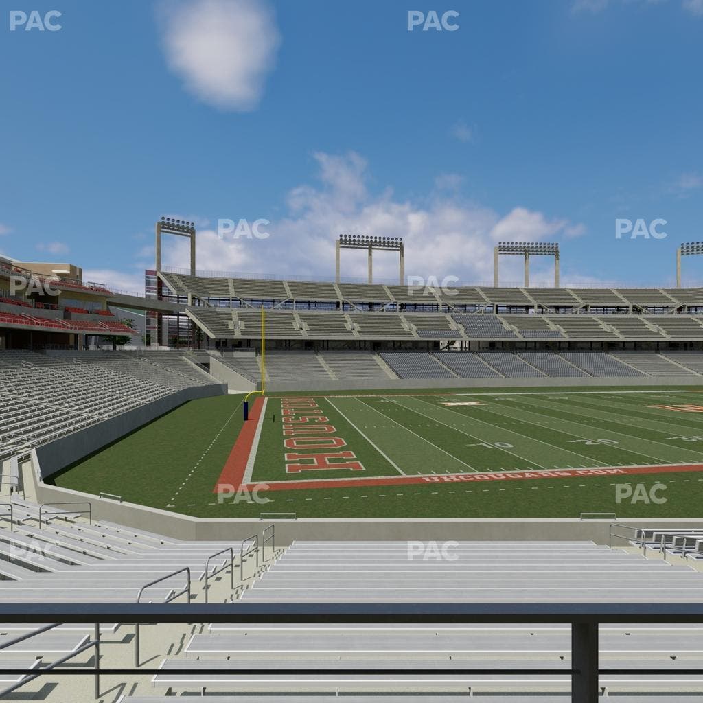 TDECU Stadium - Section 115 Seat View