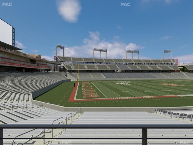 TDECU Stadium - Section 115 Seat View