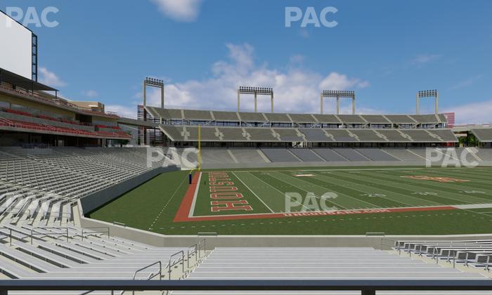 TDECU Stadium - Section 115 Seat View