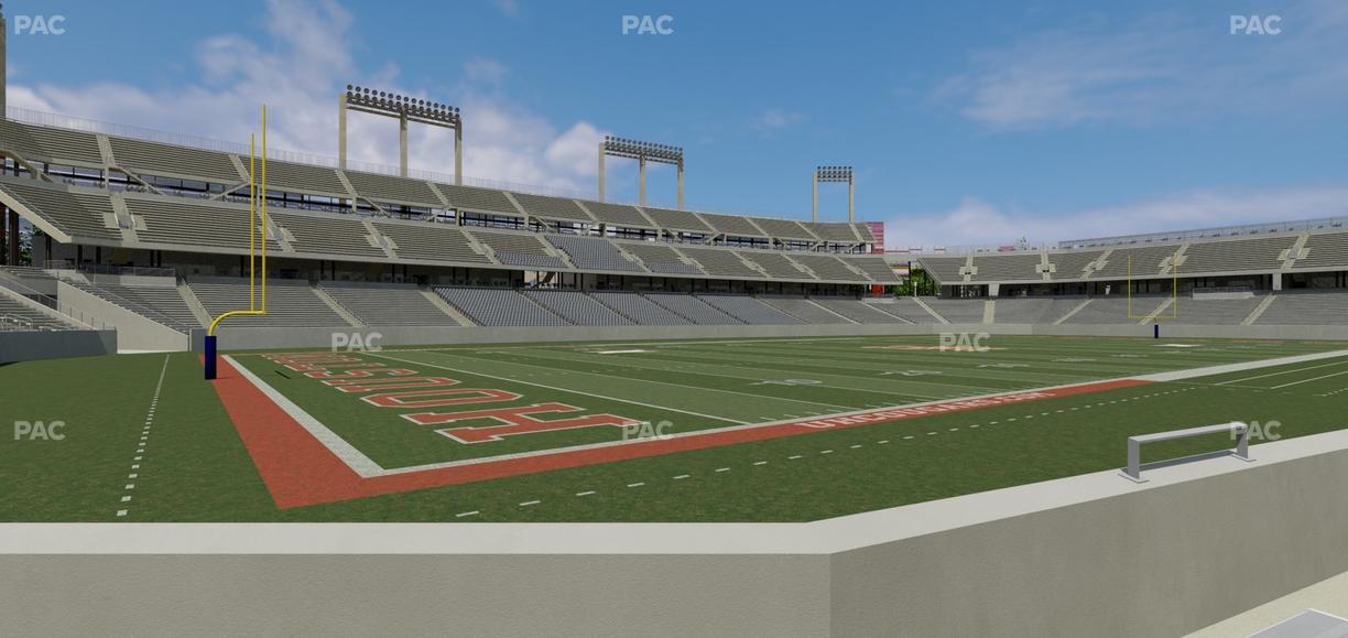 TDECU Stadium - Section 116 Seat View