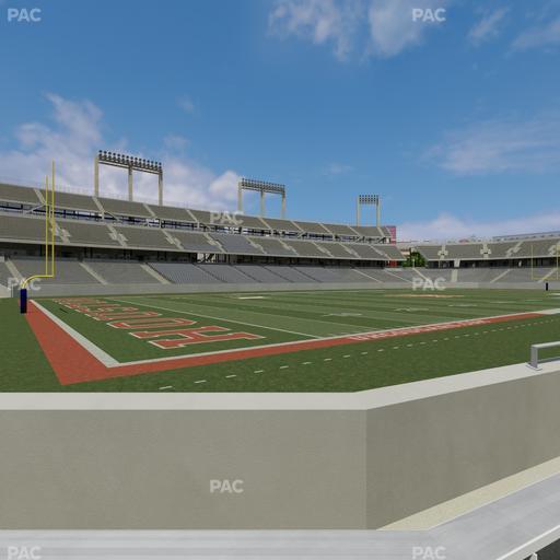 TDECU Stadium - Section 116 Seat View