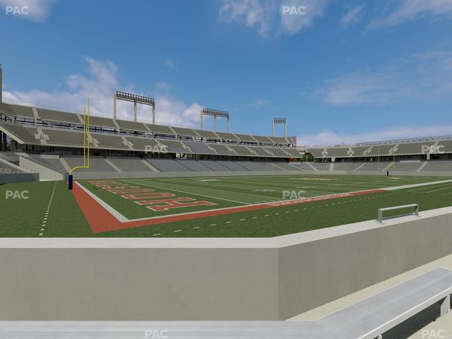 TDECU Stadium - Section 116 Seat View