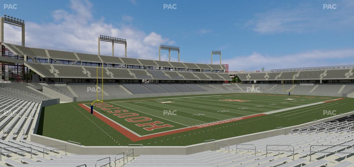 TDECU Stadium - Section 116 Seat View
